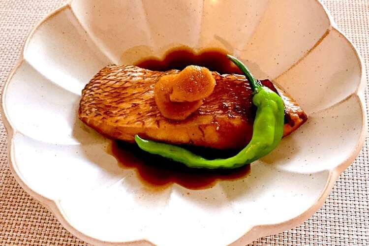 甘辛いタレで 煮るだけ 簡単 鯛の煮付け レシピ 作り方 By Chisora クックパッド 簡単おいしいみんなのレシピが356万品