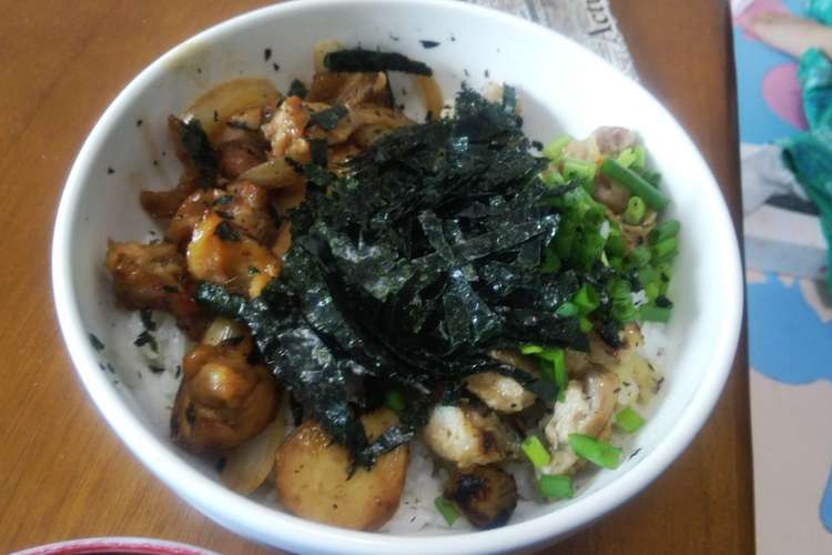 タレ 塩 余った焼き鳥で男子大好き丼 レシピ 作り方 By 自由なリメイカー クックパッド 簡単おいしいみんなのレシピが360万品