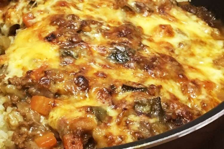 カレードリア カレーリメイク レシピ 作り方 By ちっちだ クックパッド
