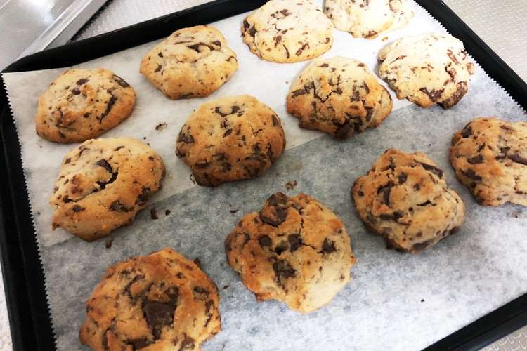 卵白消費 チョコチップクッキー レシピ 作り方 By キミキミ クックパッド