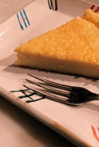 低糖質☆アーモンドミルクのチーズケーキ