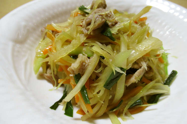 青パパイヤのイリチー レシピ 作り方 By 凝った料理は作るな クックパッド 簡単おいしいみんなのレシピが354万品