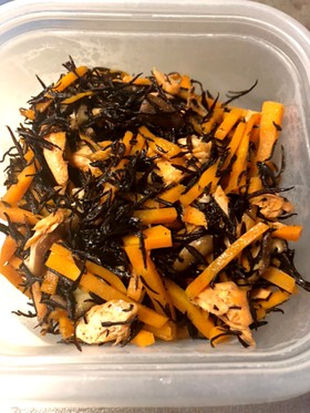 ポン酢とめんつゆで!簡単おいしいひじき煮