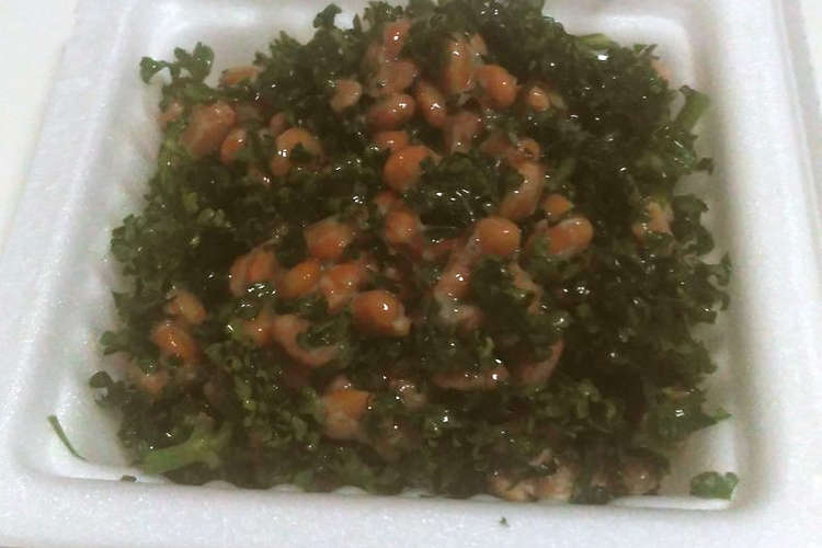 納豆にちょい足し パセリ編 レシピ 作り方 By でろでろりん クックパッド 簡単おいしいみんなのレシピが360万品