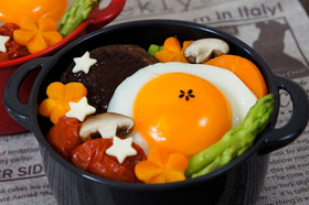 ロコモコ丼弁当