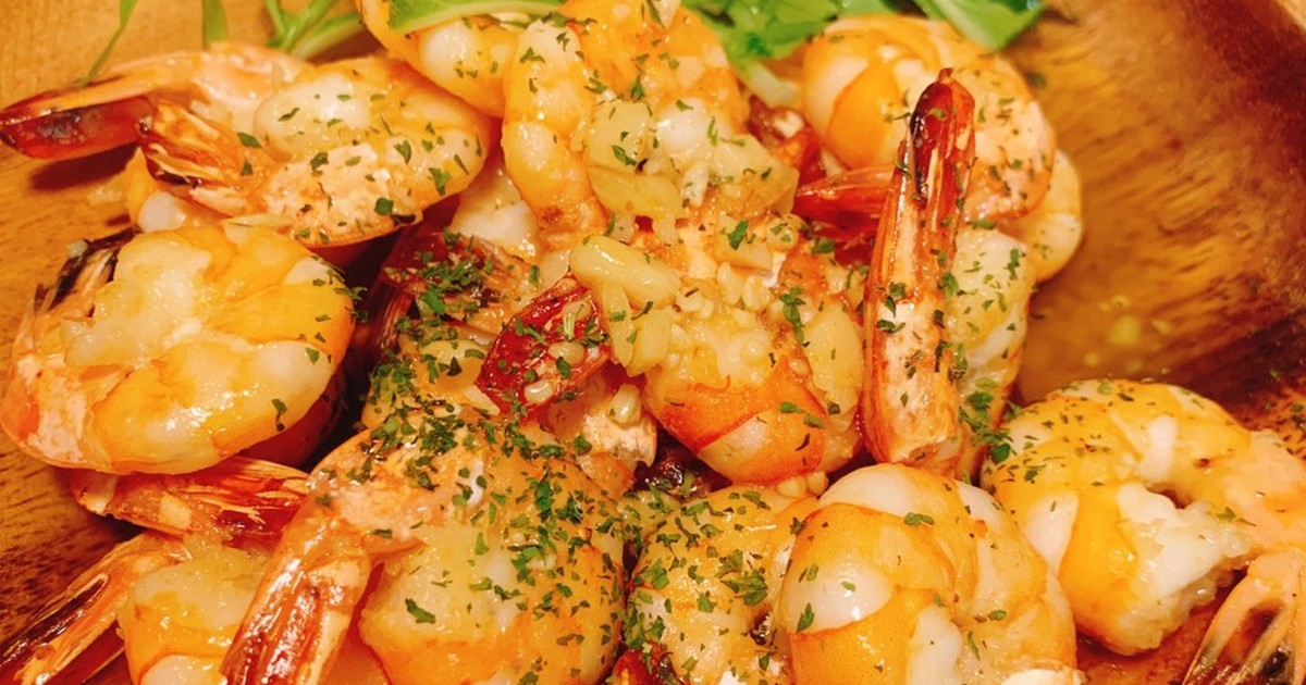 ローストレモンガーリックシュリンプのレシピ