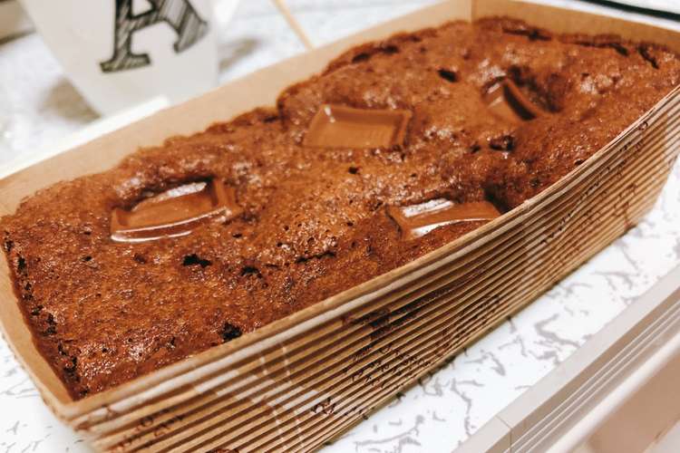 短時 ダブルチョコケーキ レンジで簡単 レシピ 作り方 By 飯好き子 クックパッド