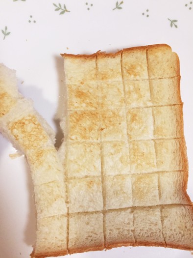 食べやすい☆ちぎりトーストの写真