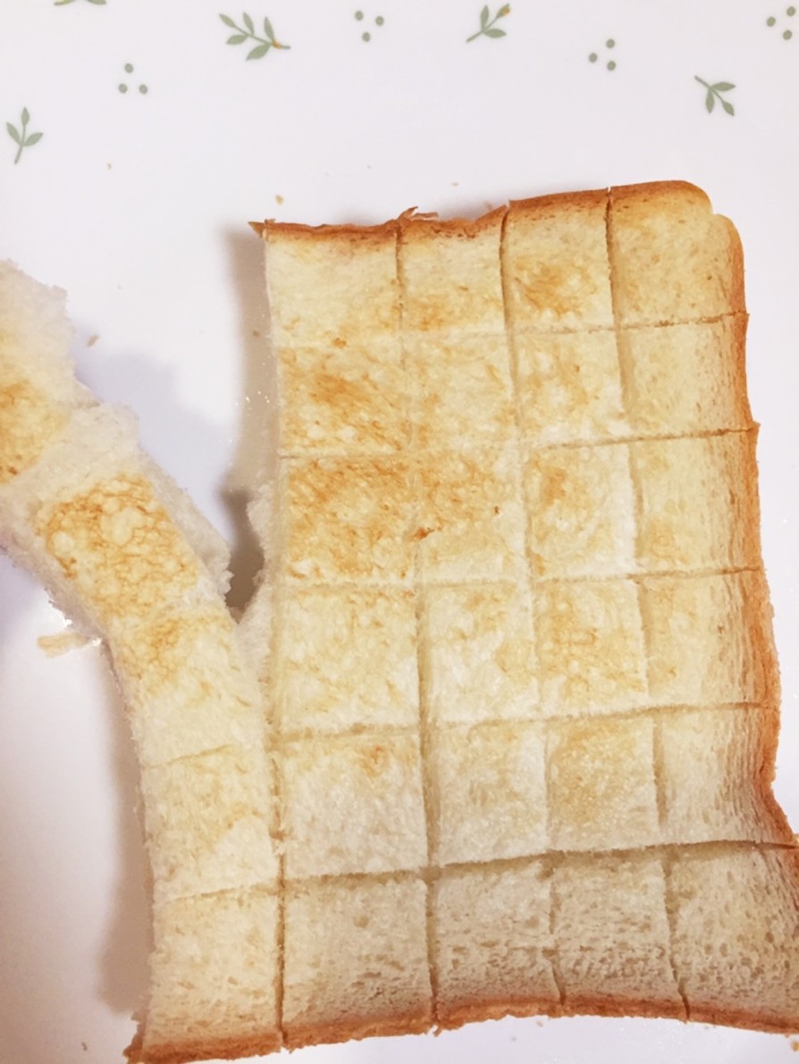 食べやすい☆ちぎりトーストの画像