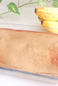 ヨーグルトバナナのヘルシーチーズケーキ風
