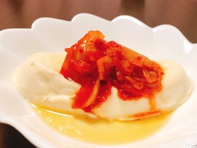 超簡単!韓国風 冷奴
