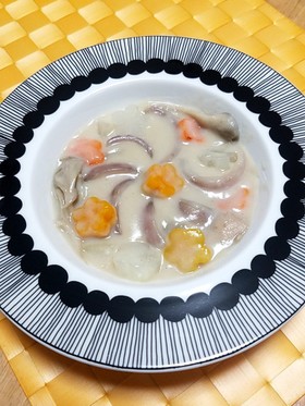 冬瓜と舞茸のクリームシチュー