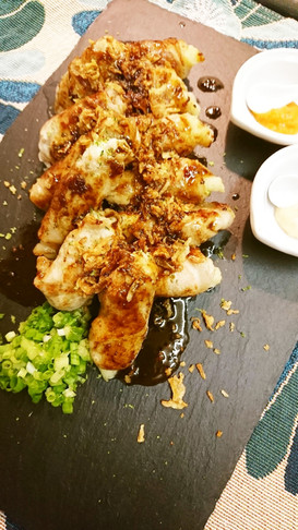 つぶしポテト豚肉巻き