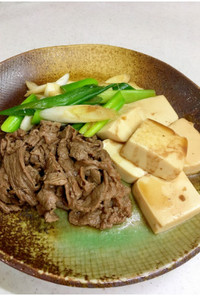 ★お肉が美味しい♡すき焼き風 肉豆腐
