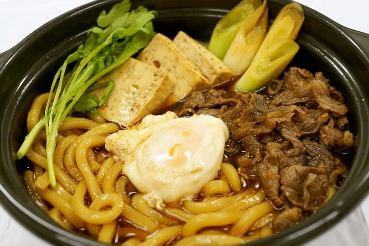 すき焼きうどん レシピ 作り方 By 株式会社藤商店 クックパッド 簡単おいしいみんなのレシピが364万品