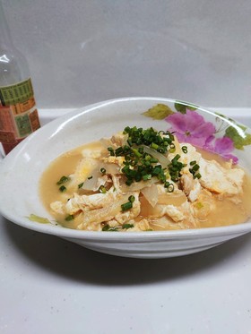 めんつゆで簡単♪優しい味わいフワフワ豆腐
