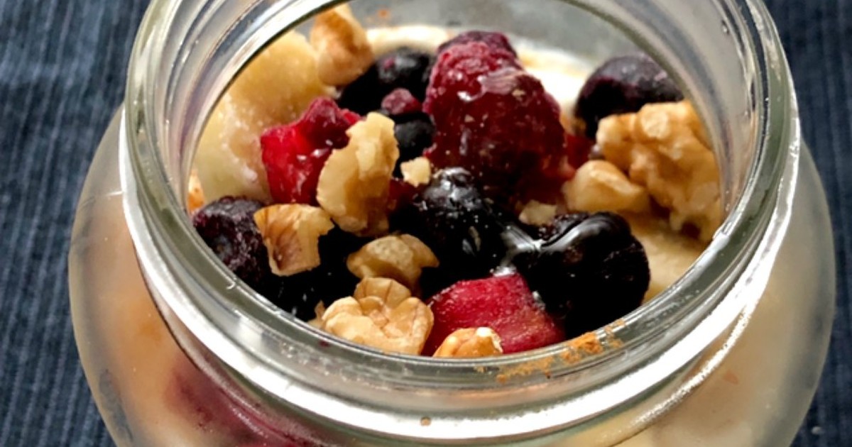 忙しい朝でも気軽にオーバーナイトオーツ レシピ 作り方 By クックtwl54l クックパッド