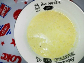 コーンクリーム缶でコーンスープ☆☆☆