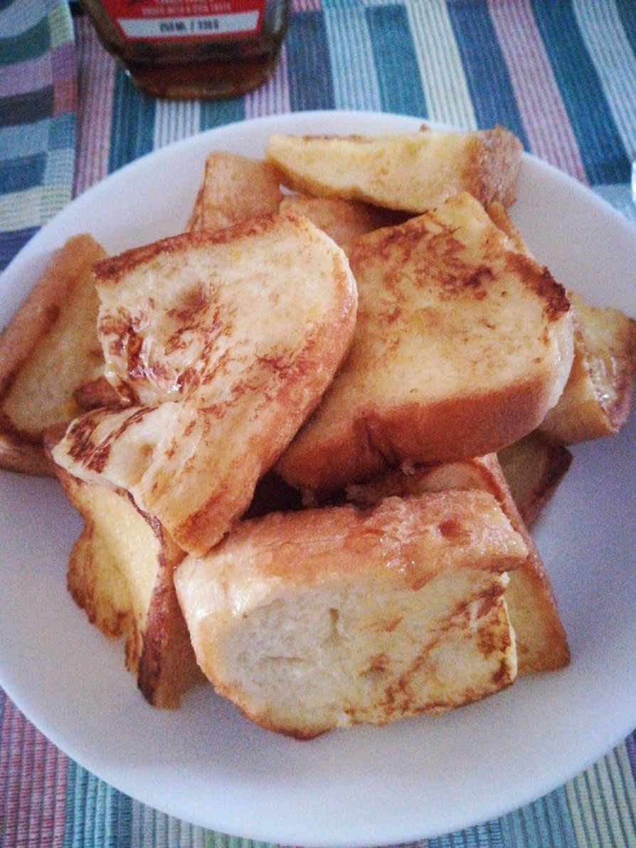 【食パン消費】バナナ豆乳フレンチトーストの画像