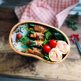 毎日お弁当♪クルクル巻き弁当