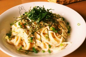 たらこのクリームパスタ