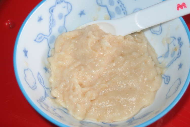 トマト入りパンがゆ 離乳食中期 レシピ 作り方 By ひょんびき クックパッド 簡単おいしいみんなのレシピが365万品