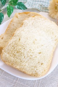 HBで❁薄力粉の食パン
