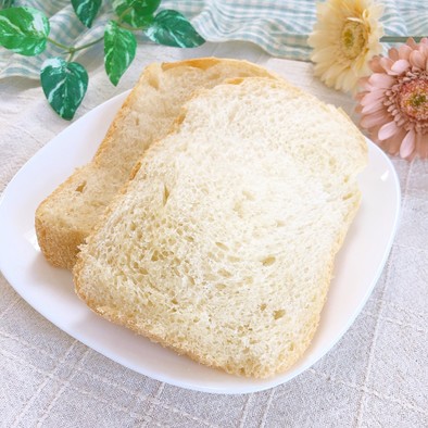 HBで❁薄力粉の食パンの写真