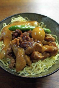鶏すき丼（福岡北部風）