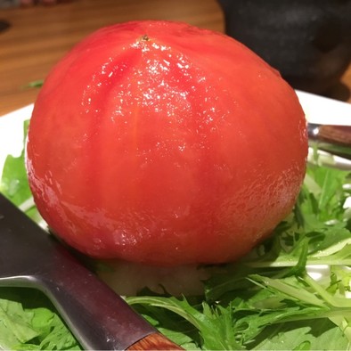 （塩糀）塩糀トマトの丸ごとマリネの写真