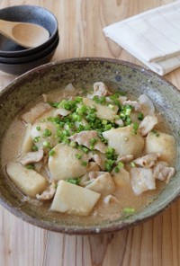 【常備菜】ねっとり♪里芋と豚バラの味噌煮