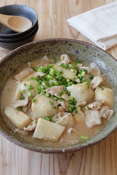 【常備菜】ねっとり♪里芋と豚バラの味噌煮の写真