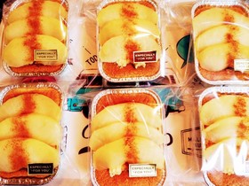 りんごとシナモンのカップシフォンケーキ