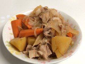 肉じゃが(レンジも使って時間短縮)