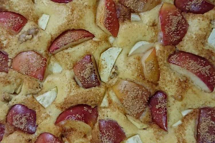 簡単 季節の実り天板ケーキ レシピ 作り方 By Wmikanw クックパッド 簡単おいしいみんなのレシピが360万品