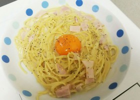 豆乳で作るカルボナーラ♪ ※牛乳でも可