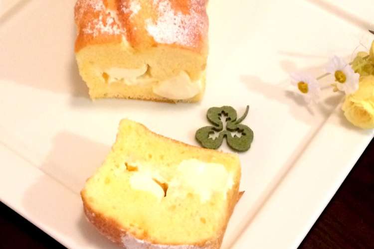 レモンクリームチーズシフォンパウンド レシピ 作り方 By Safnote クックパッド