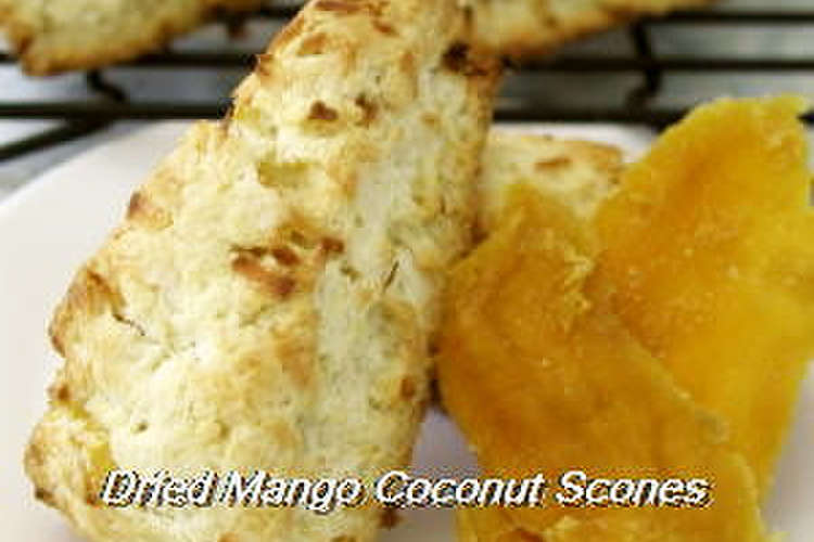 ドライマンゴーとココナッツのスコーン レシピ 作り方 By 茜 クックパッド 簡単おいしいみんなのレシピが350万品