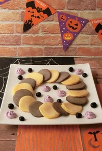 かぼちゃとココアのハロウィンパンケーキ