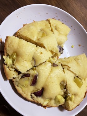 炊飯器で作るさつまいもケーキ