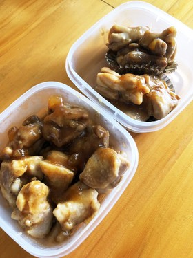 お弁当のおかずに!照り焼きチキン風