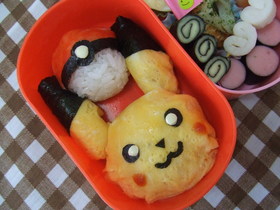 キャラ弁✿ピカチュウ♡モンスターボール