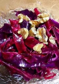 超簡単♡紫キャベツのシンプルマリネ