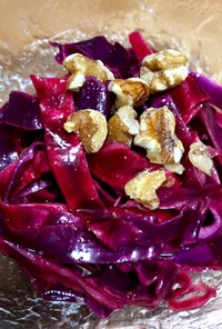超簡単♡紫キャベツのシンプルマリネ