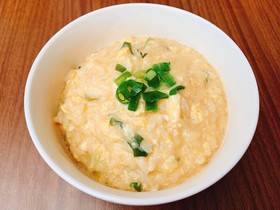 残ったお味噌汁de簡単おじや