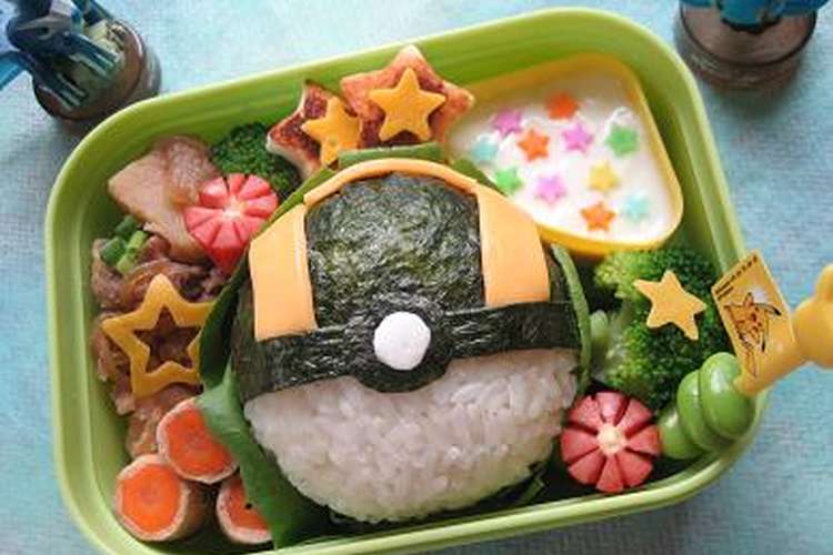 ハイパーボール おにぎり キャラ弁 レシピ 作り方 By ラミラミ クックパッド 簡単おいしいみんなのレシピが356万品