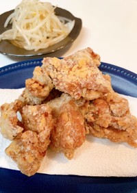 米粉でサクサク鶏の唐揚げ　レシピ変更