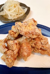 米粉でサクサク鶏の唐揚げ　レシピ変更