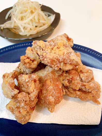 米粉でサクサク鶏の唐揚げ　レシピ変更の写真