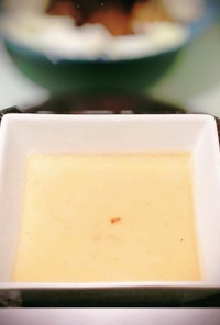 カリフラワーとパプリカの豆乳スープ